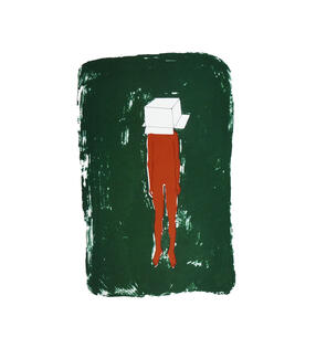Man with Box by Natia Benashvili 