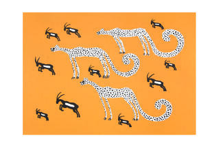 Cheetahs Went for Hunting by Oleg Timchenko